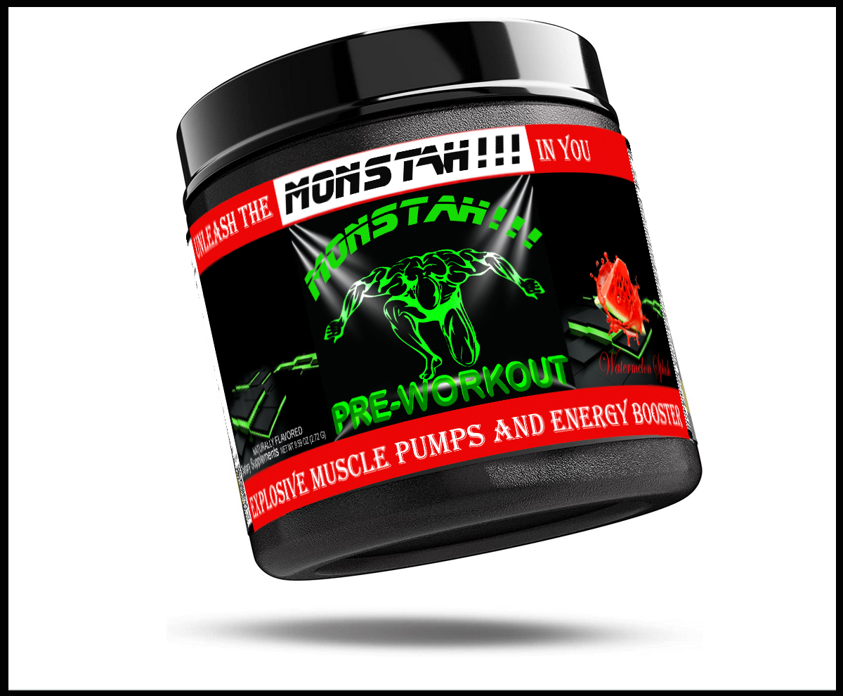 Improve Your Endurance and Strength Monstah Organic Pre-Workout Must-Haves  – MONSTAH GYM WEAR